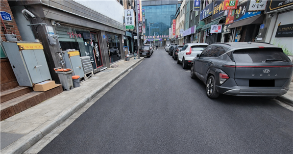 태백시, 황지동 ‘먹거리길’ 도로환경 개선 본격 추진 이미지 3