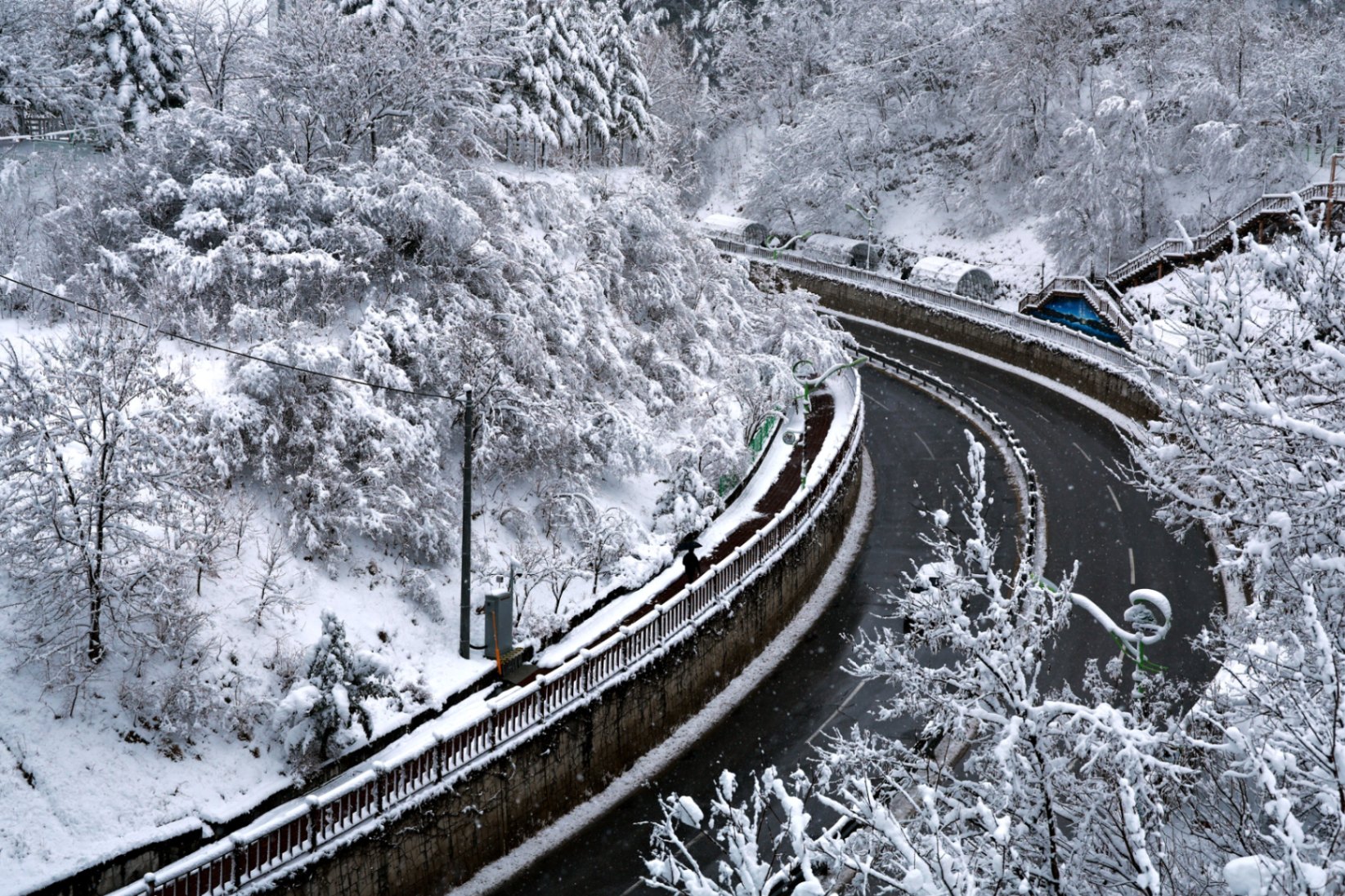 태백지역 폭설, 전 공무원 투입 제설 총력 대응 …도로·인도 열선 가동 효과 ‘톡톡 이미지 3