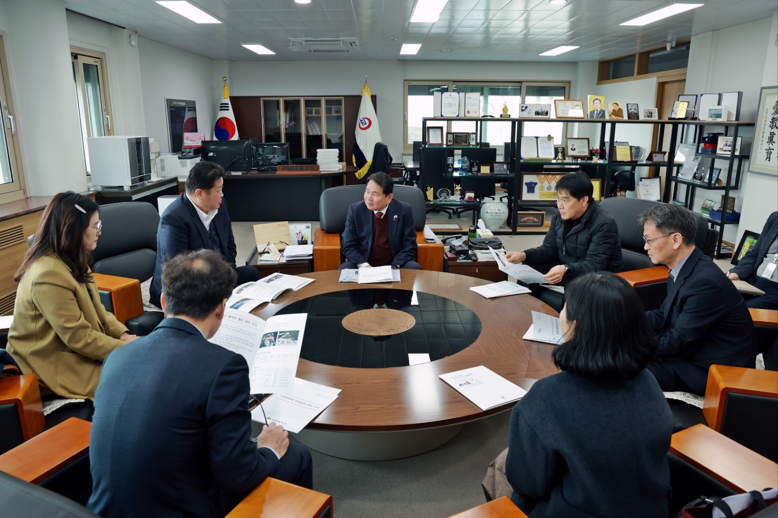 태백시, 신경호 강원특별자치도교육감 면담